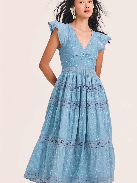 LoveShackFancy Dresses & Skirts - Love Shack Fancy Abena Midi Dress